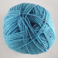 James C Brett - Rustic Aran Tweed - DAT53 Azure